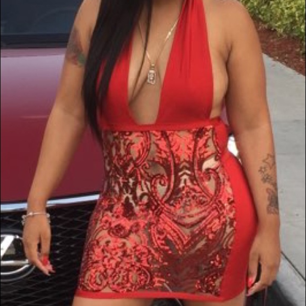 Red Birthday Dress
